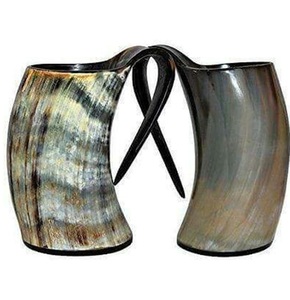 Best Drinking Horn Mug with Luxury Handmade 600ml Capacity for Party Use at Wholesale Price Excellent Quality - Product Image 1