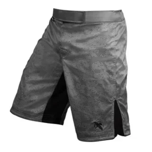 Pantalones Cortos de MMA con Cintura de Velcro y Aberturas Laterales, Pantalones Cortos de Entrenamiento de Artes Marciales Mixtas, Ropa Deportiva para Lucha y Gimnasio - Product Image 4