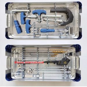 BISONS Orthopedic Traumatology Instrument Set Bone Trauma Surgery Kit Surgical Instruments Stainless Steel - Product Image 1