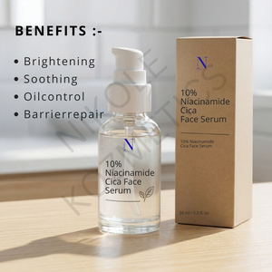 Nikole Kozmetics 10% Niacinamide Green Tea <b>Face</b> <b>Serum</b>-Brightening Pore Minimizing Oil Control 100mL OEM Private Label - Product Image 3