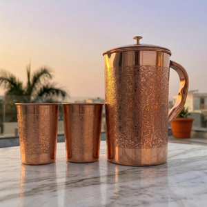 FAIZA CRAFT - Juego de Tazas Moscow Mule Ecológicas de 500 ml, Cobre Puro, Diseño Clásico, Superficie Pulida, para Restaurantes y Fiestas - Product Image 4
