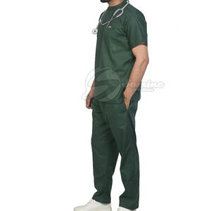 Outdoor Use Best Selling Male <b>Doctor</b> Scrub Uniform Apparel Clothing Best Material Male <b>Doctor</b> Scrub <b>Sets</b> - Product Image 2