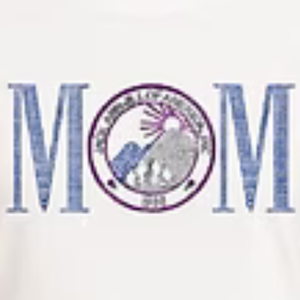 เสื้อยืดโลโก้ MOM สีขาวสำหรับผู้หญิง สวมใส่สบายๆ ทุกวัน สไตล์สตรีทแวร์ แฟชั่นลำลอง เสื้อผ้าแฟชั่นชั้นนำ - Product Image 2
