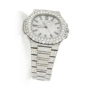 Nouvelle Arrivée Montre de Luxe pour Homme en Moissanite et Diamants, Style Iced Out, Vente Chaude - Product Image 1