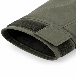 Veste softshell pour homme sur mesure, tissu extensible en polyester et élasthanne, vêtements de sport d'extérieur, veste à fermeture éclair intégrale, fournisseur OEM - Product Image 4
