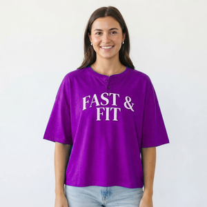 High-quality Women Summer Round Neck T-shirts 100% Cotton Eco-Friendly Relaxed Fit Regular Length Customizable - Product Image 4