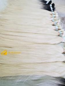 Cabello Virgen Vietnamita Remy Rubio Sedoso, 100% Cabello Humano # Venta de Fábrica, MOQ 60 Unidades, Envío Gratuito para Pedidos de 100 kg - Product Image 6