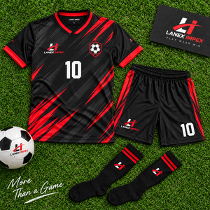 Ensembles d'uniformes de football personnalisés en gros – Maillots et shorts de football respirants, tenues de sport personnalisées pour clubs et écoles - Product Image 6