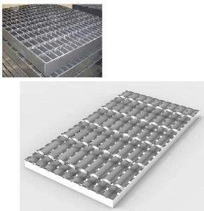 Vente en gros caillebotis en acier inoxydable Plate-forme d'allée à usage intensif Plancher de passerelle galvanisé 40 50 MM OEM ODM Grille de barre d'usine - Product Image 6
