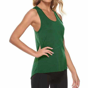 Camisetas de Tirantes Cortas de Algodón de Alta Calidad para Mujer, Transpirables, de Secado Rápido, Ecológicas, Elásticas, con Logotipo y Diseño Personalizados - Product Image 3