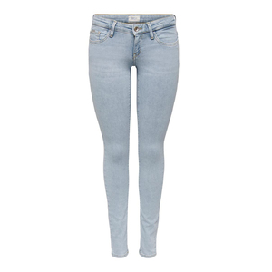 Jean en denim pour femme, coupe droite, taille moyenne, respirant, écologique, décontracté pour l'été, couleur claire, avec poches, grandes tailles - Product Image 3