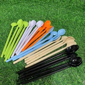 Ensemble de couverts en résine : cuillère, fourchette, couteau – Vaisselle de cuisine et de table, ensemble de service alimentaire, décoration. - Product Image 4