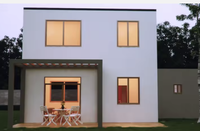 Maisons modulaires de luxe en acier léger préfabriquées avec panneaux sandwich, conçues en 3D, pour villas extérieures modernes, hôtels résidentiels, en vente