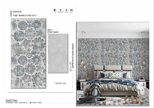 Azulejos de Porcelana Comerciales Premium de 600x1200mm, Acabado Brillante, 8mm de Grosor, Absorción de Agua <0.5%, Diseño Moderno para Interiores - Product Image 2