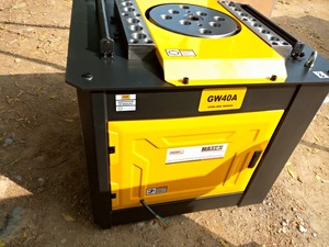 Máquina Dobladora y Cortadora de Varillas de Acero Industrial, Equipo Automático para Cortar y Doblar Varillas de Acero con Motor de Alta Eficiencia, Precio con Descuento - Product Image 3