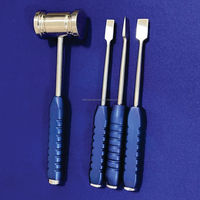 Ensemble de ciseaux à os et d'osteotomes pour la chirurgie osseuse de la colonne vertébrale avec marteau, instruments chirurgicaux Medtrust de haute qualité, approuvés ISO/CE