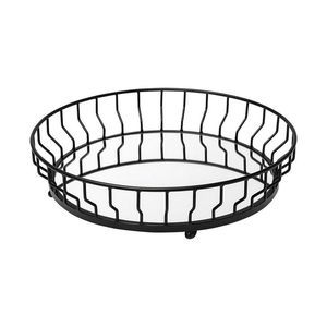 Bandeja Redonda de Metal Dorado para Servir Chocolate, Diseño Nuevo, para Utensilios de Cocina y Uso en Mesa, Disponible al por Mayor - Product Image 1