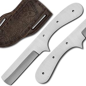 Couteau de boucher industriel OEM en acier inoxydable de 8 pouces, brut, pour l'élevage, le cowboy, l'extérieur, le bricolage, kit de fabrication de couteaux - Product Image 1