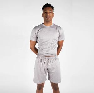 Tenue d'été décontractée élégante pour hommes Performance Tech Short ample avec logo personnalisé imprimé T-shirt Nouveautés - Product Image 1