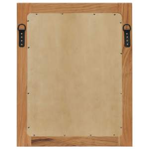 Specchio da parete "x 19.7" 15.7 in legno massello di quercia - Product Image 3