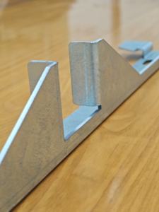 Carbon Steel Heavy Duty Mounting Support Bracket <b>Metal</b> Rail Holder Industrial <b>Frame</b> Fixing Hardware Part Stamping Punching - Product Image 4