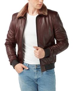 Veste en cuir véritable de qualité supérieure, veste de motard personnalisée, veste vintage pour homme, vêtements d'extérieur, fabricant OEM ODM en gros - Product Image 4