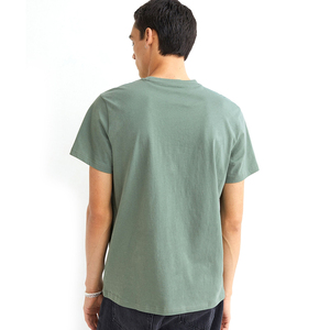 T-shirts pour hommes coupe décontractée, tissu en coton doux, respirant, haut décontracté à manches courtes, à porter tous les jours, design confortable pour l'été - Product Image 2