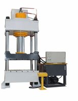 Presse hydraulique semi-automatique DIVINE à 4 piliers en acier inoxydable, moteur 200KW, capacité 60 tonnes, table de travail 1250mm