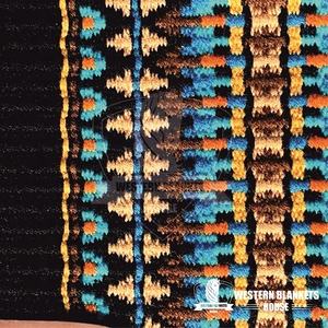 Selle de cheval occidentale sur mesure, coussin de selle lourd pour concours, équipement équestre, équitation, 100% laine de Nouvelle-Zélande - Product Image 3