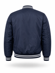 High Quality Wholesale Winter <b>Men's</b> High Street Style Stand Collar Quick Dry Nonwoven Nylon <b>Suede</b> Zipper Solid Pattern <b>Jacket</b> - Product Image 2