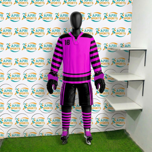 Uniforme de Hockey sobre Hielo Sublimado Profesional para Hombre Adulto, 100% Poliéster, Ecológico, de Secado Rápido, Transpirable, a Bajo Precio - Product Image 2