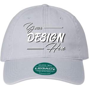 Gorras de Béisbol Personalizadas Eza con Bordado en Sarga, Estilo Relajado con Logotipo y Textos Personalizados - Product Image 1