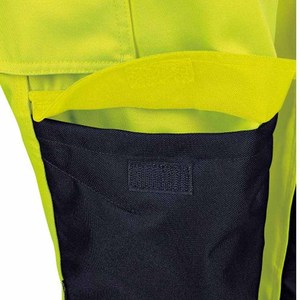 Pantalones de trabajo de seguridad de alta visibilidad para invierno, con logotipo personalizado reflectante de poliéster, multibolsillos, recién llegados, para unisex. - Product Image 6