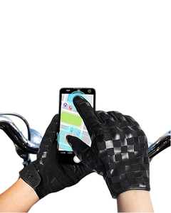 Motorbike Gloves Professional Grade Anti Slip <b>Grip</b> Gloves for Maximum Handlebar <b>Control</b> Stability and Riding Precision - Product Image 5