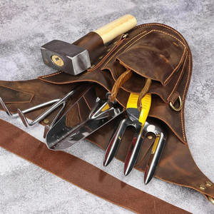 Cinturón de cuero para herramientas de floristería, resistente, con soporte para tijeras, a la venta a precio razonable. - Product Image 4