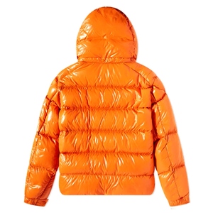 Men's Boxy Fit Puffer <b>Jacket</b> 100% Polyester Breathable <b>Waterproof</b> Winter <b>Warm</b> Casual Streetwear Outdoor Covered Button Closure - Product Image 4