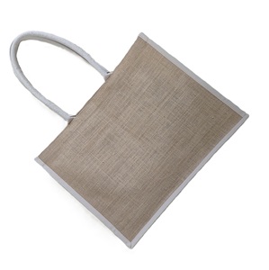 Sac fourre-tout en toile de jute réutilisable avec logo personnalisé, sac publicitaire de mode, sac en toile de jute écologique, design unique, sac promotionnel pour les courses - Product Image 6