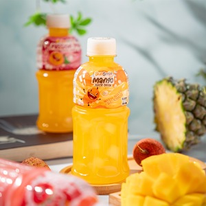 Meilleur prix de gros de l'usine de boissons : Boisson au jus de litchi et nata de coco Sun Smile, emballée en bouteilles en verre, marque vietnamienne - Product Image 5