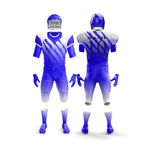 Uniforme de football américain professionnel personnalisé, uniformes de football américain sublimés sur mesure pour adultes, fabriqués au Pakistan, OEM - Product Image 2