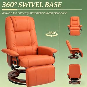 3D <b>Zero</b> <b>Gravity</b> Foldable Massage Office <b>Chair</b> with Hot Compress & Vibration PU Leather for Home & Shopping Mall Use - Product Image 3