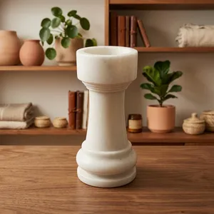 Marble Round Incense <b>Burner</b> Tabletop Indoor Decor Traditional Design Durable Living Room All Seasons - Product Image 5