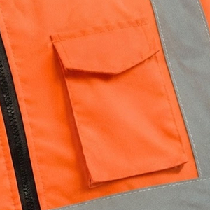 Heavy Duty <b>Working</b> Jacket for Construction & Roadside Workers Comfortable High Visibility Reflective <b>Waterproof</b> <b>Working</b> Jacket - Product Image 6