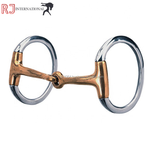 Mors Eggbutt en acier inoxydable avec joint en cuivre durable, logo personnalisé, équipement d'équitation - Product Image 4