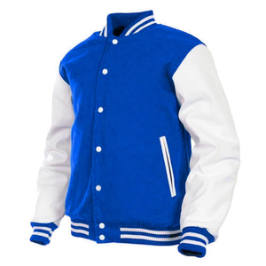 Varsity <b>Jacket</b> Men Stand Collar Wholesale New Arrival Streetwear Comfortable Fit Custom 100% Wool Customized Fashion Logo - Product Image 6