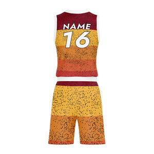Uniforme de Baloncesto de Alta Calidad con Logotipo Personalizado, Transpirable, Talla Grande, Colorido, 2026 - Product Image 1