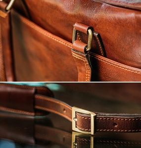 Nueva Llegada: Bolsas de Cuero para Portátil de Color Personalizado, Fabricación de Bolsas de Cuero para Portátil Hechas a Medida con Etiqueta Privada - Product Image 5