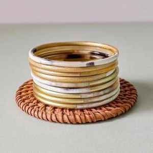 Bracelet manchette et collier en corne de buffle naturelle, bijoux de mode de luxe faits à la main, sur mesure, toutes tailles - Product Image 3