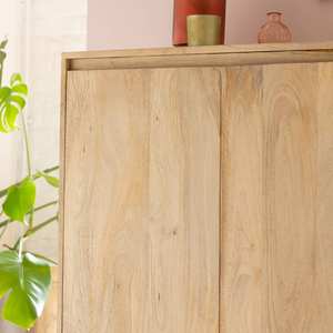 Aparador alto de madera de mango Vandana Prime Nimbus - Product Image 3