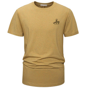 Camiseta de algodón de alta calidad con lavado ácido, estilo vintage, suave, cómoda, informal, para uso prolongado. - Product Image 1