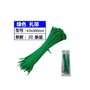 Attaches-câbles verts BRIDAS 4.0*300 pour la gestion des câbles et les accessoires - Product Image 2